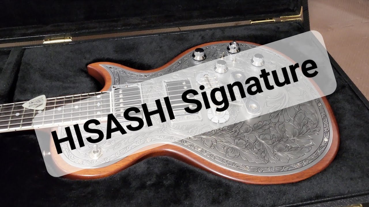 ZEMAITIS THE PORTRAIT Metal Front HISASHI Signature Model - YouTube