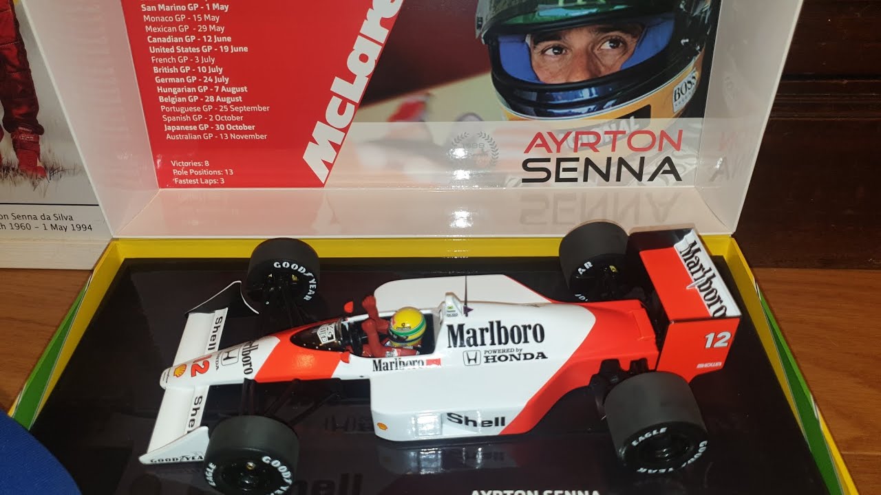 1/18 Ayrton Senna 1988 Japanese GP - Marlboro Mclaren Hona MP4/4