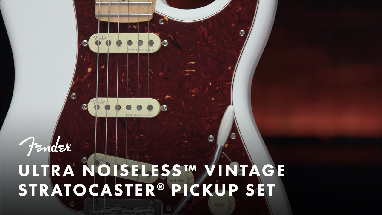 Ultra Noiseless™ Vintage Stratocaster® Pickup Set – Fender
