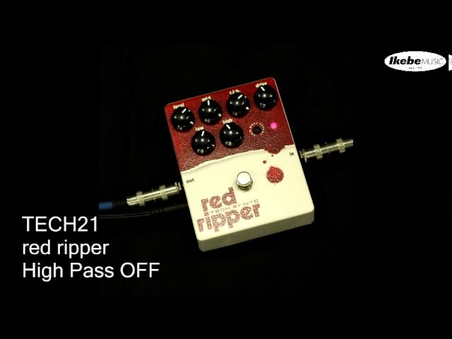 池部楽器店】TECH21 red ripper - YouTube