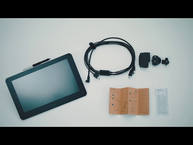 ワコム | Wacom One 液晶ペンタブレット のPCとの接続方法 - YouTube