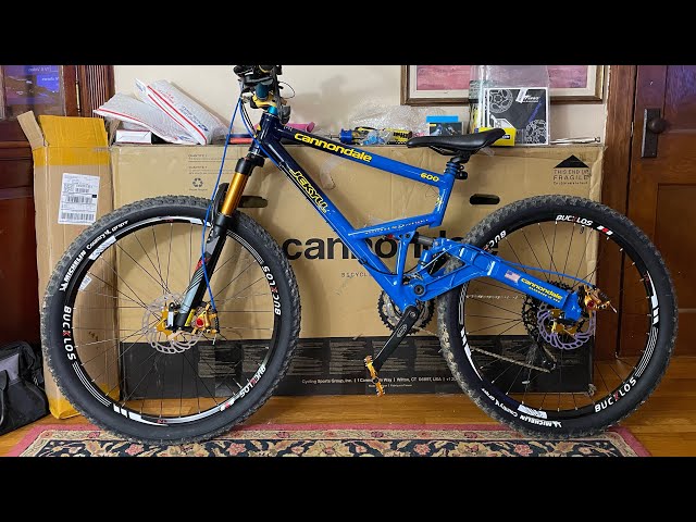 Upgraded Cannondale 2000 Jekyll 600 - YouTube