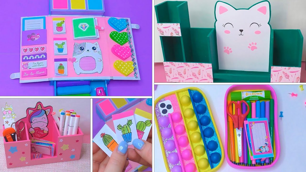 Еasy craft ideas // Organizers and pencil boxes from cardboard