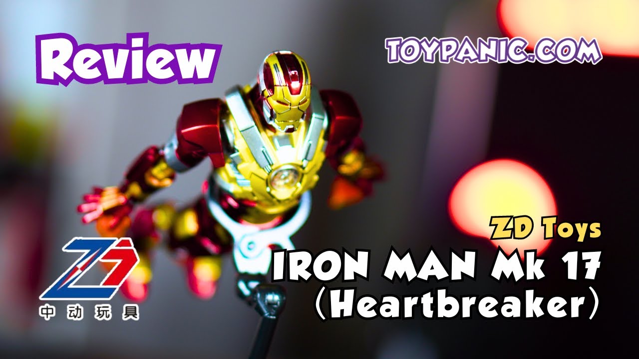 4K] Reviewing the IRON MAN Mk XVII - Heartbreaker Action Figure by