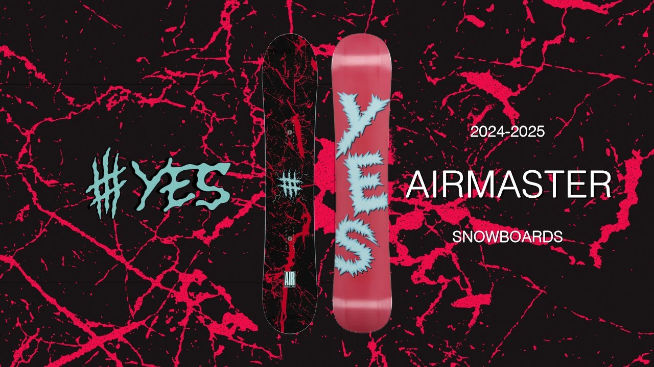 YES Snowboards 24-25 Airmaster - YouTube