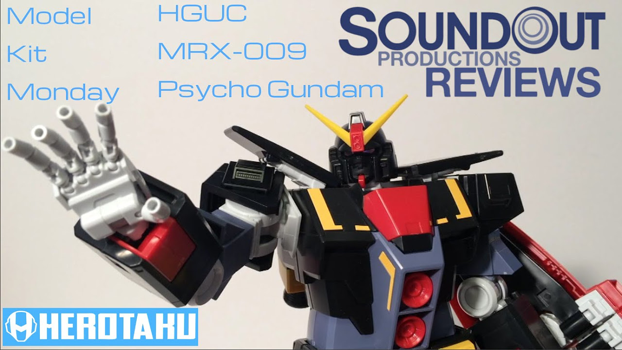 HGUC MRX-009 Psycho Gundam Review [Model Kit Monday] - YouTube