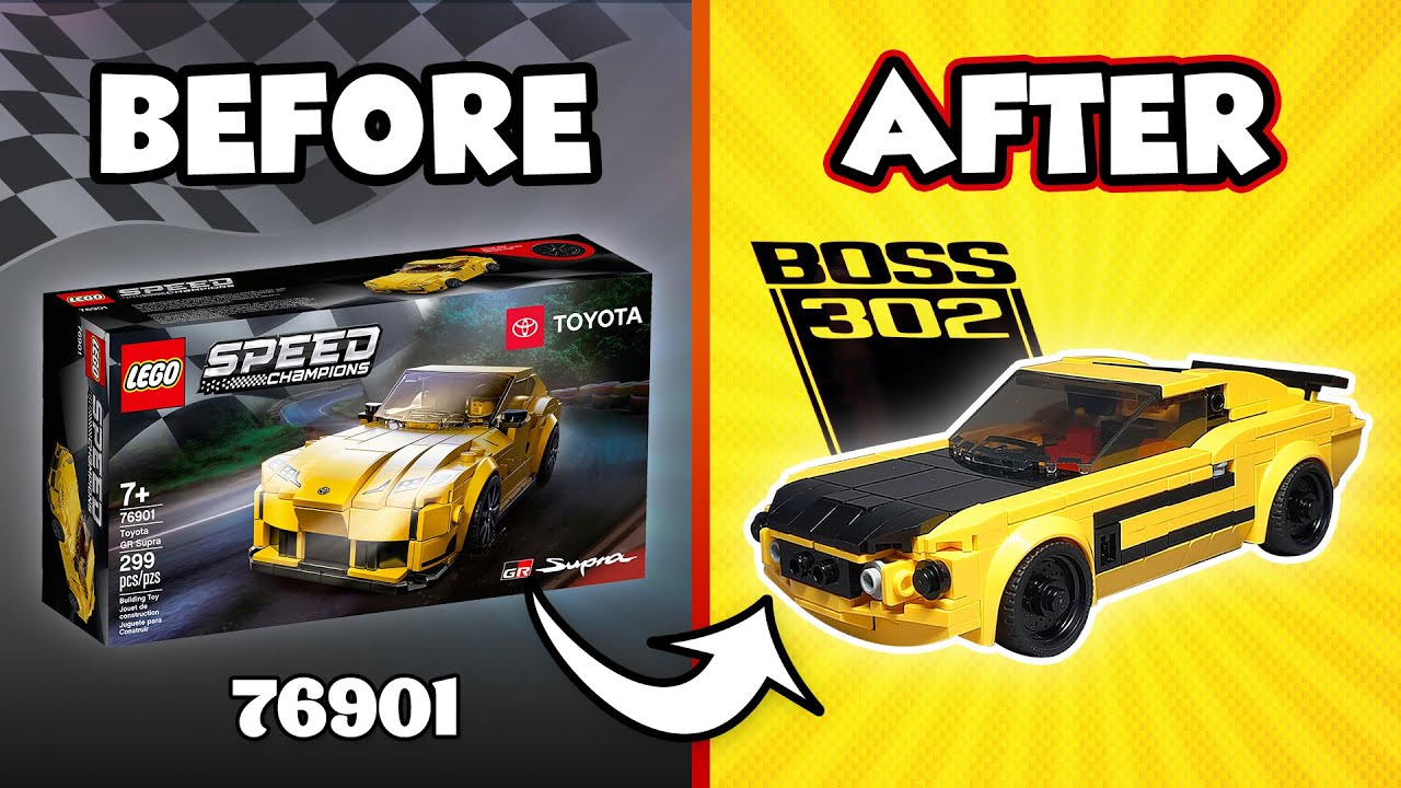 LEGO Speed Champions Mustang Boss 302 MOC [246 pcs] Alternative