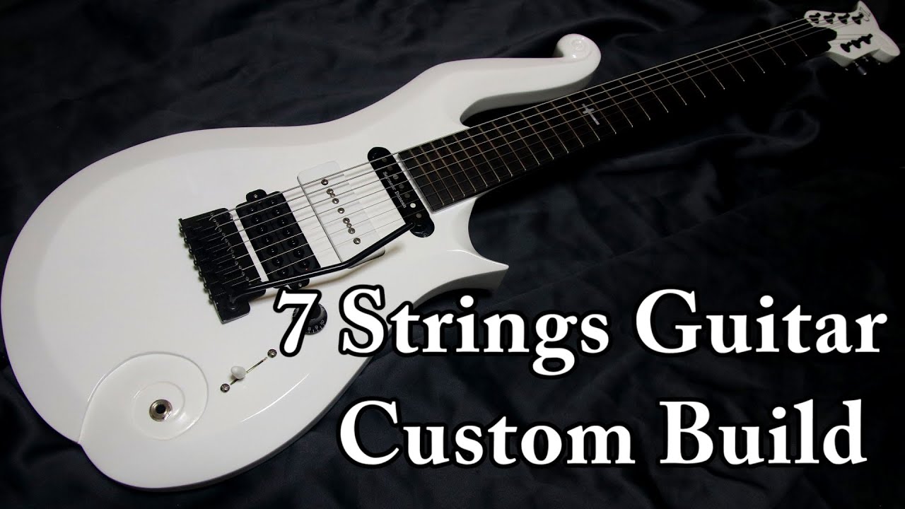 7弦ギターを作ってみた【ギター製作】7-Strings Guitar Making - YouTube