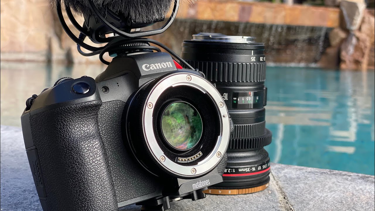 Canon EOS C70専用に開発されたらしい0.71倍のスピードブースターの