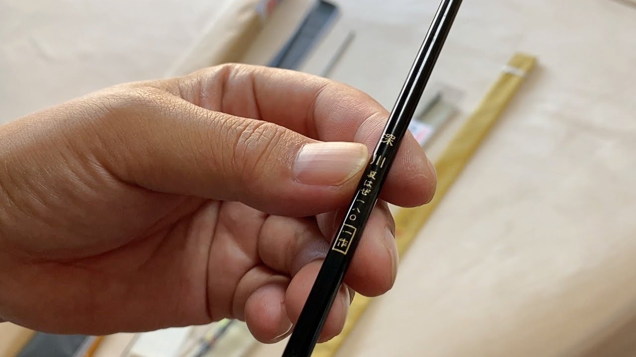 Three hand-spring through-hole rods for goby fishing and a 6.3m