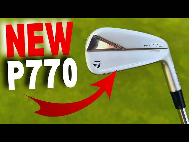 The NEW 2023 TaylorMade P770 IRONS! - YouTube