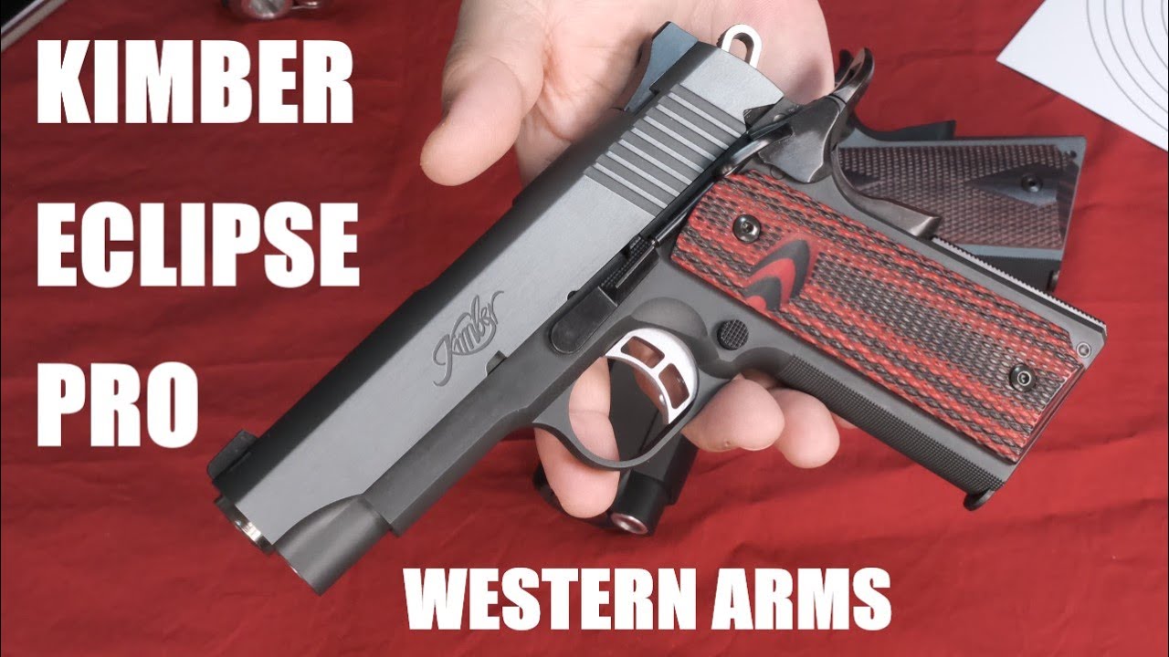 KIMBER ECRIPSE PRO ガスブローバック ウェスタンアームズ - YouTube