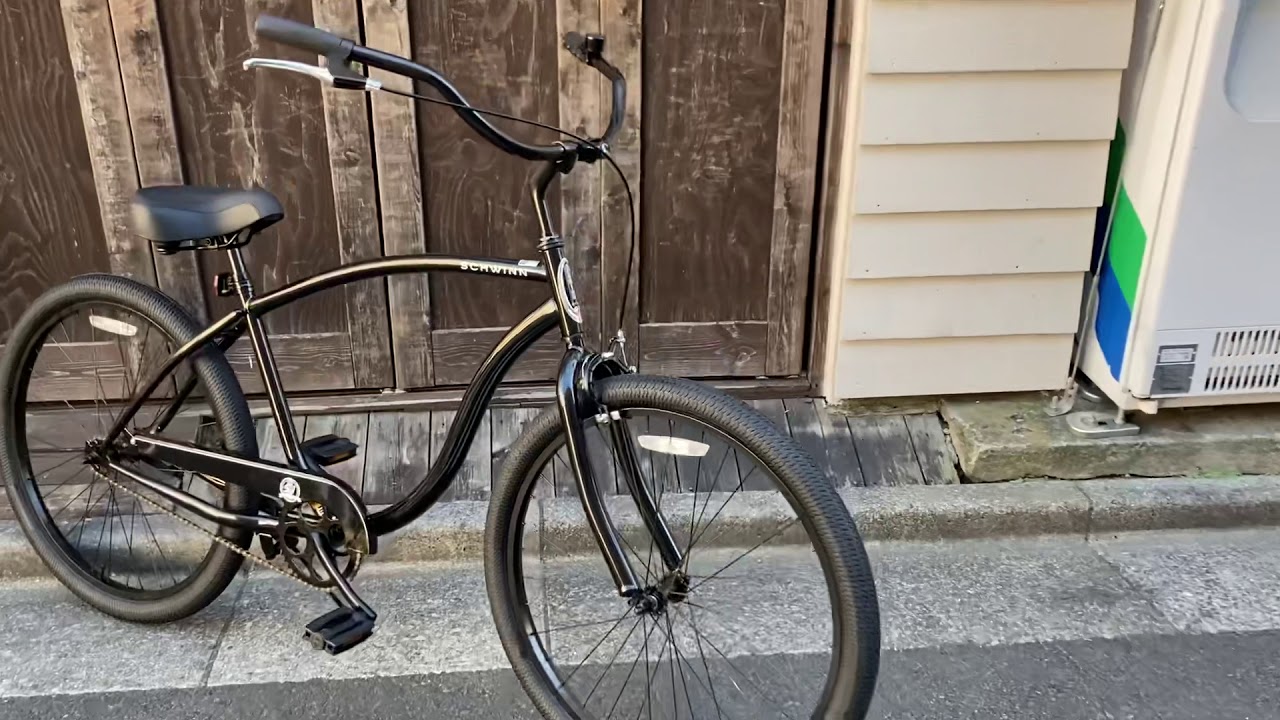 2021年モデル】SCHWINN S1 Cruiser_Black - YouTube