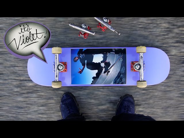 VIOLET SKATE SETUP AND ROOM TOUR 2023 - YouTube
