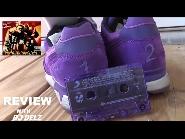Raekwon Packer Shoes Diadora N.9000 Purple Tape Shoe Comparison