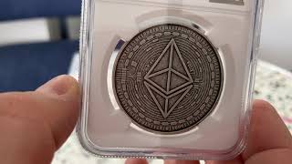 最高鑑定・NGC70】 イーサリアム アンティーク版 チャド共和国 CFA