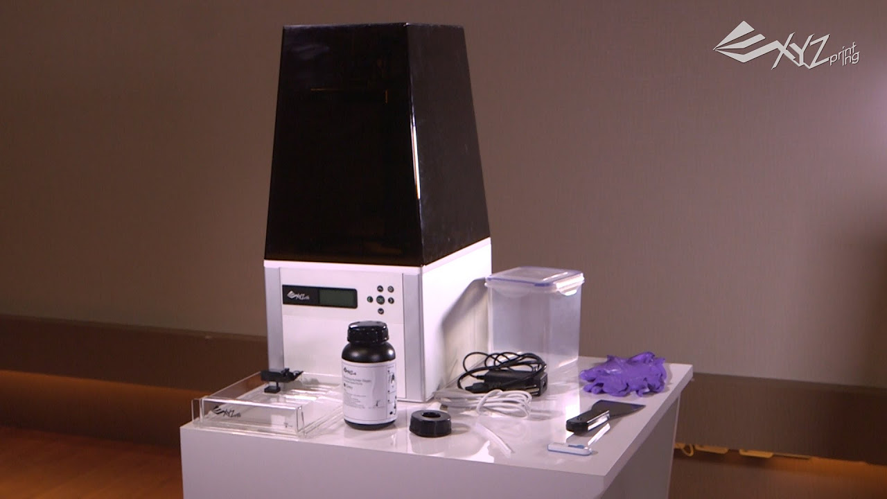 XYZprinting Nobel 1.0 - First-time Printing - YouTube