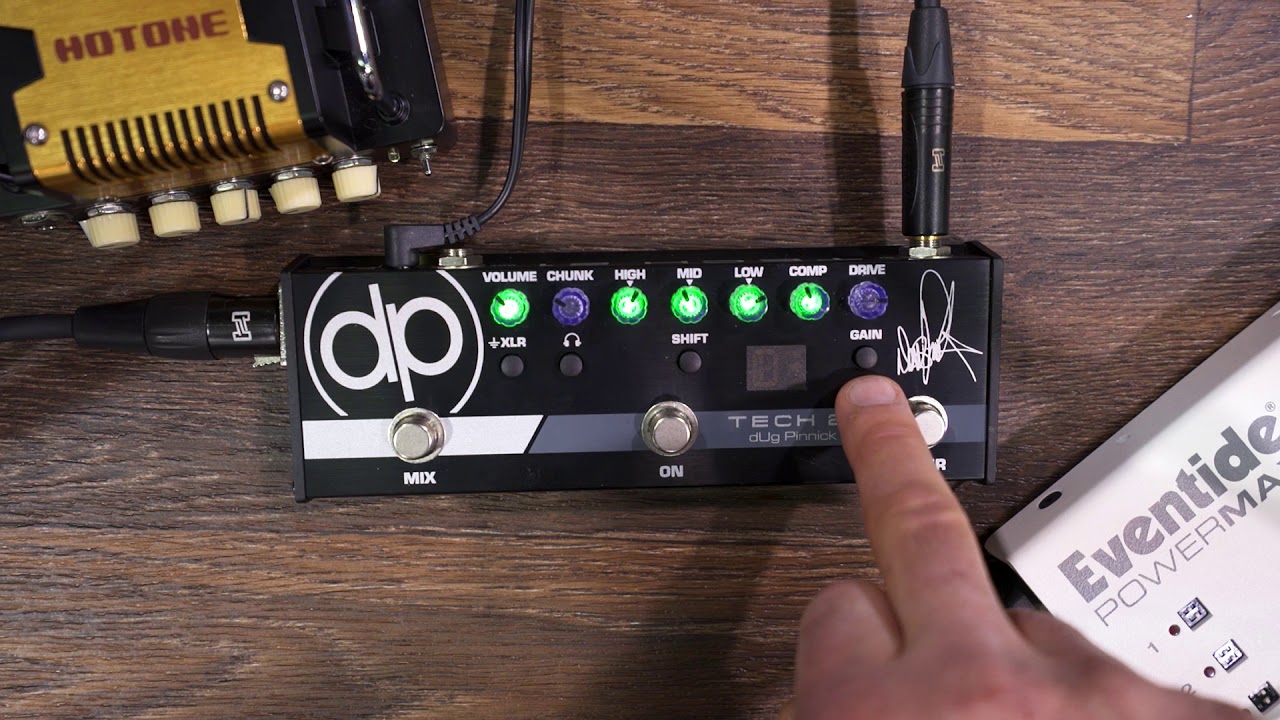 Tech 21 - DP-3X dUg Pinnick Signature Pedal (NAMM 2018 Pedal Demo