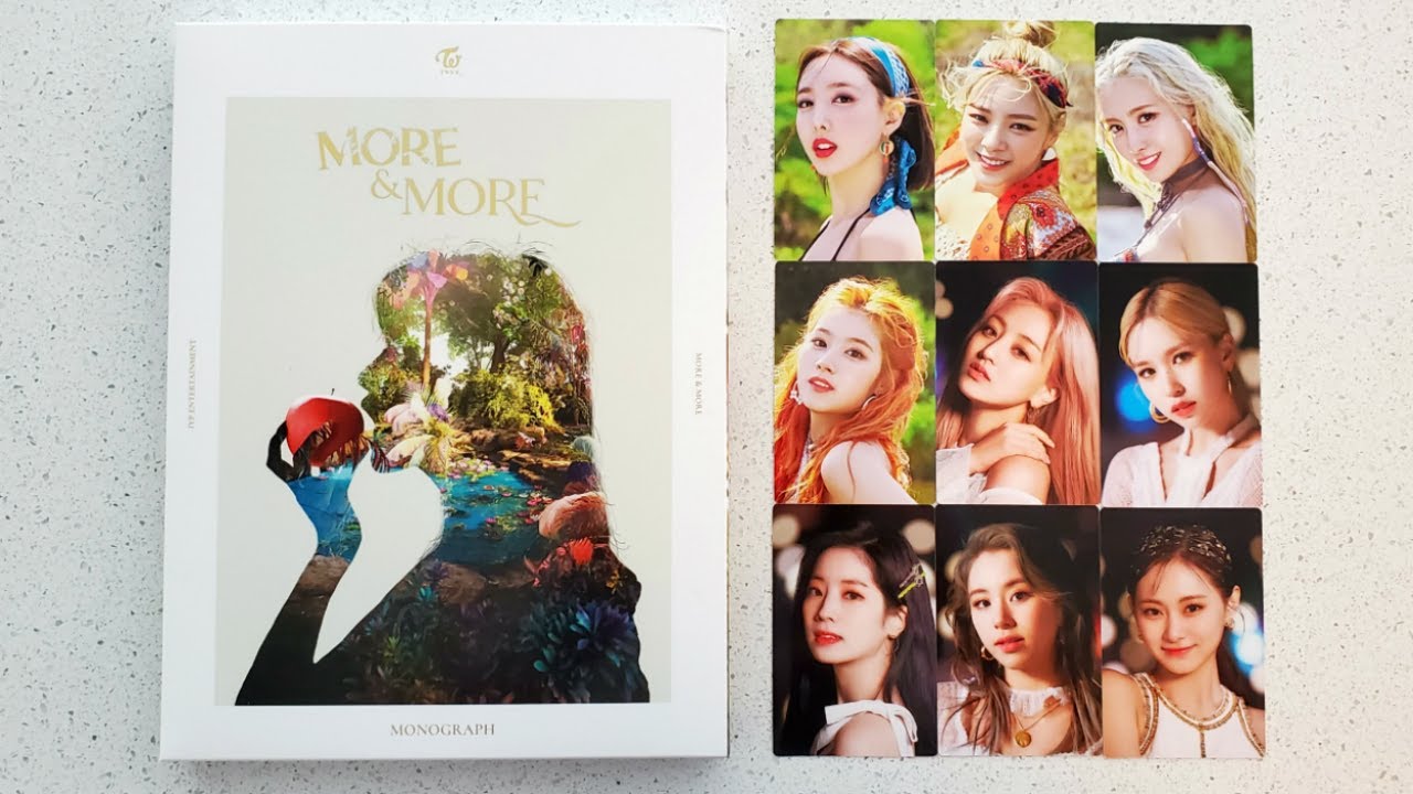 트와이스 (TWICE) MORE & MORE Monograph Unboxing - YouTube