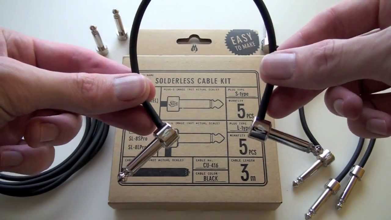配信機器・PA機器・レコーディング機器 SOLDERLESS SLIM CABLE KIT SLK