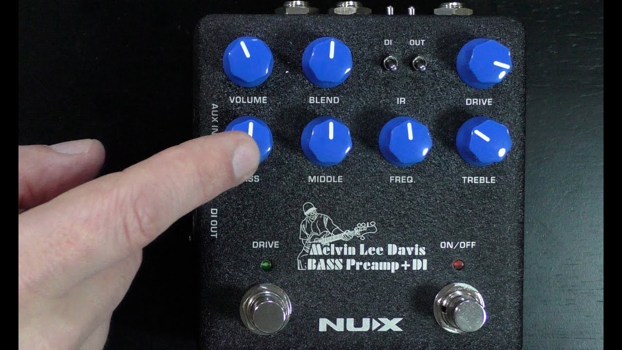 NUX MLD Bass Preamp/DI Review & Sound Test! - YouTube