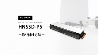 HNSSD-P5シリーズ | PS5™対応 ヒートシンク付 M.2 拡張SSD（特定販路
