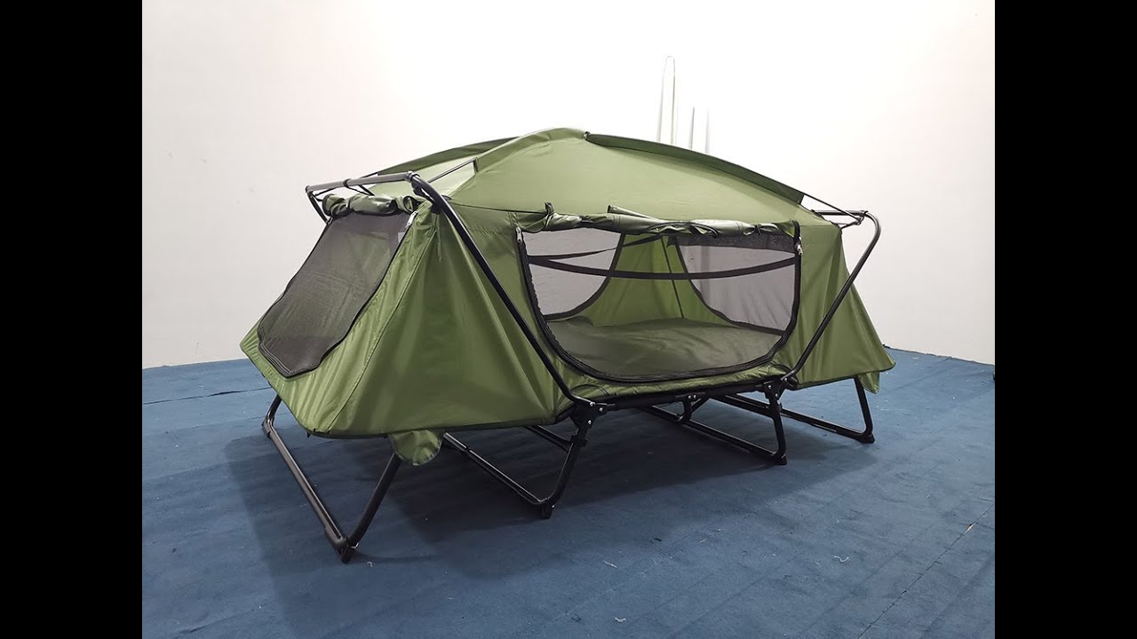 Kamp-Rite® Original Tent Cot - YouTube