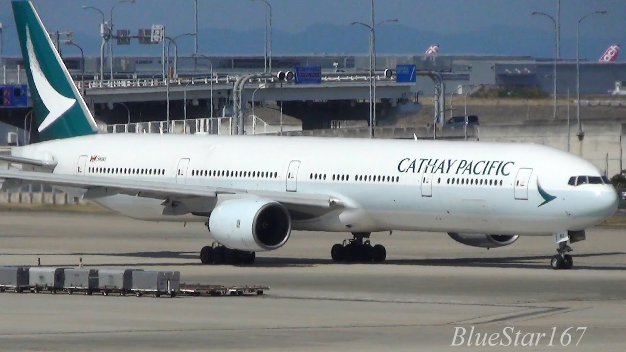 CATHAY PACIFIC 777-300ER B-HNR キャセイ 400 Cathay Pacific Boeing