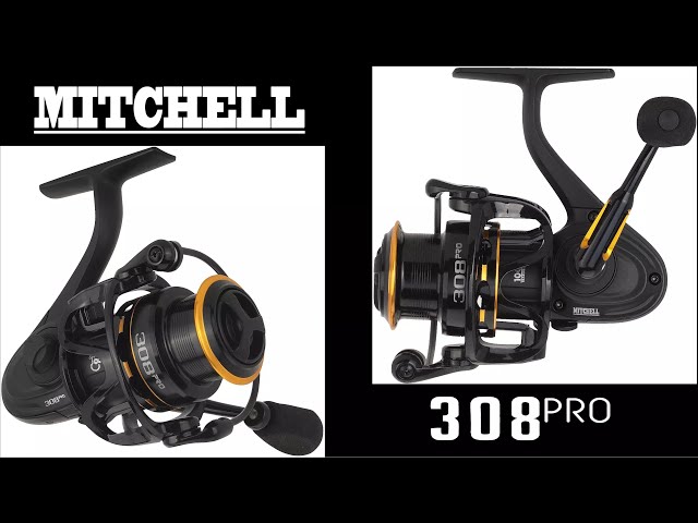 Mitchell 308 Pro Spinning Reel Quick Look and Size Comparison