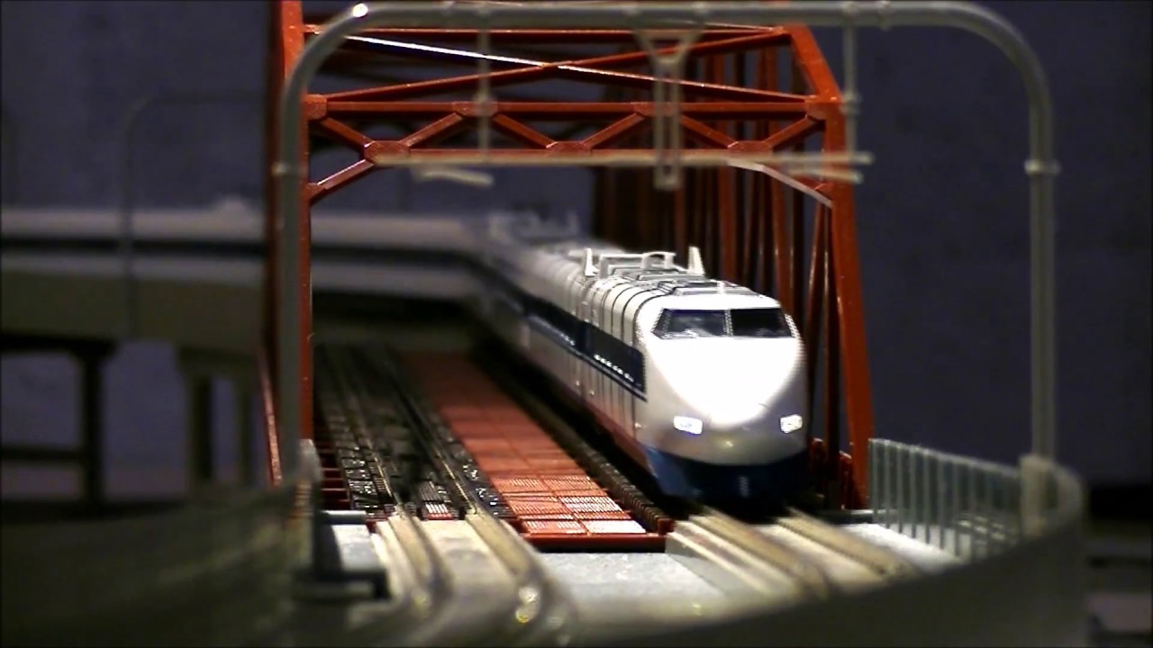 KATO 100系グランドひかり16両フル編成 - YouTube