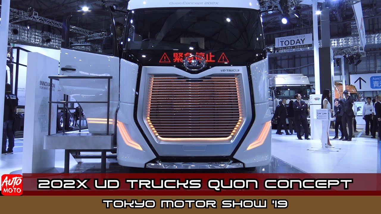 202x UD Trucks Quon Concept - Exterior And Interior - Tokyo Motor
