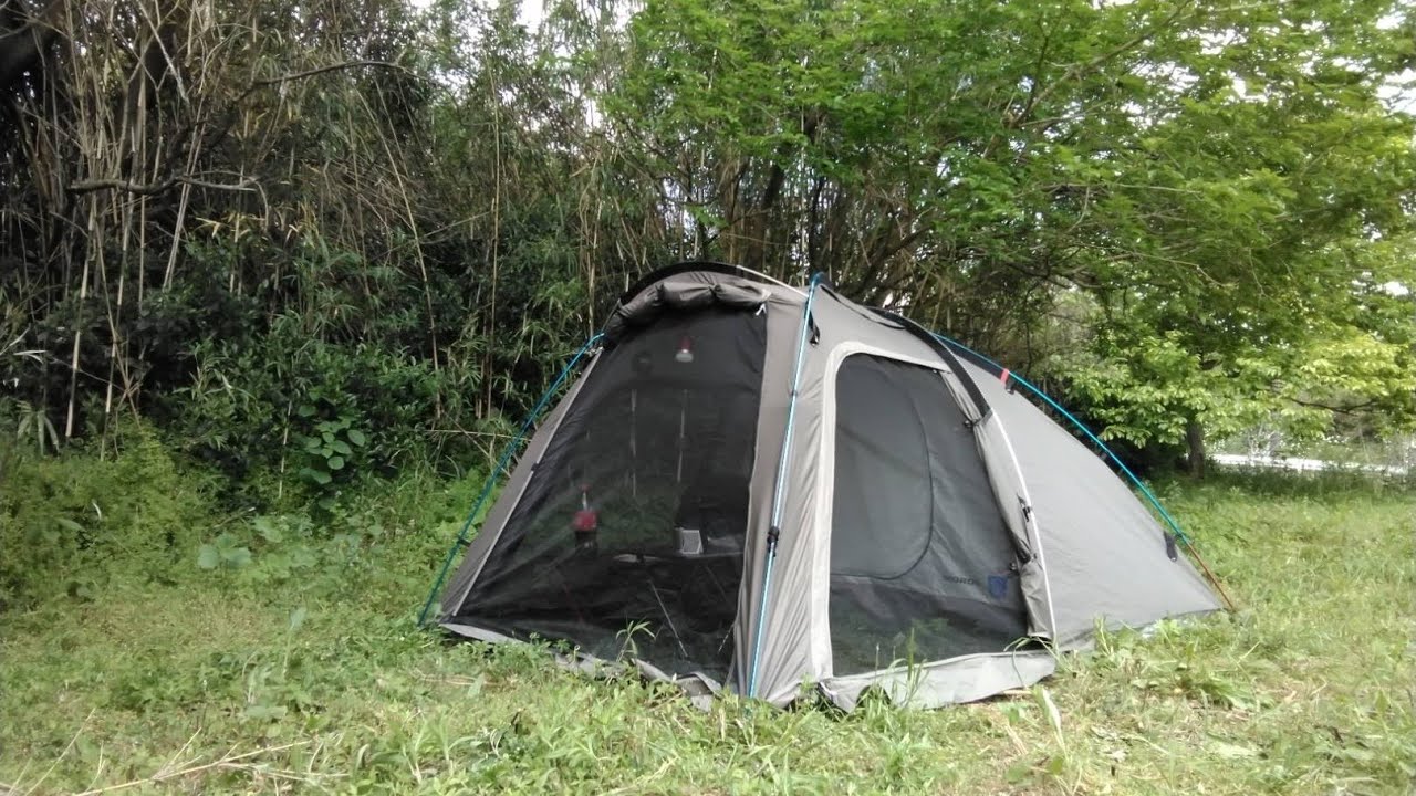 アーストリッパーSCで三面メッシュ快適ソロキャンプ【そうめん