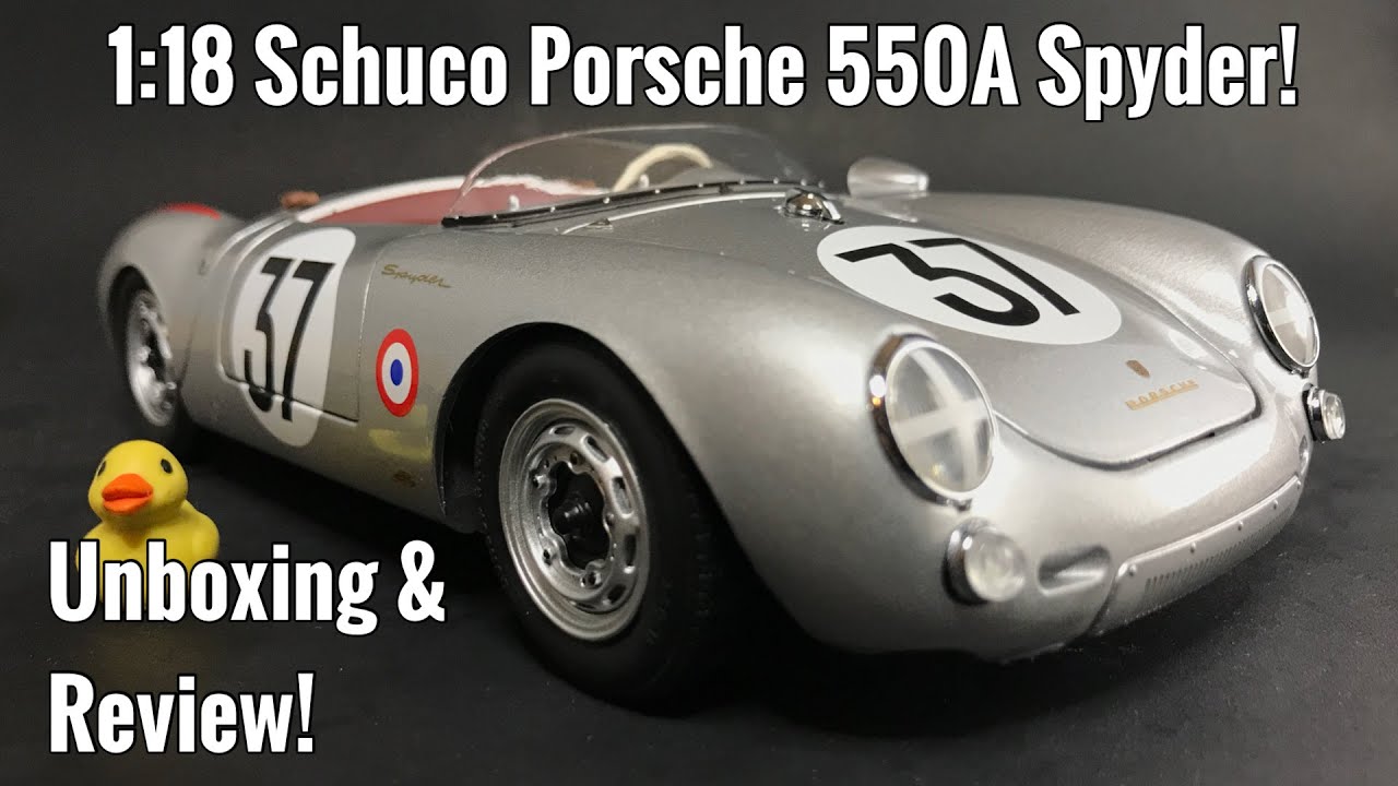1:18 Schuco Porsche 550 A Spyder Unboxing and Review! - YouTube