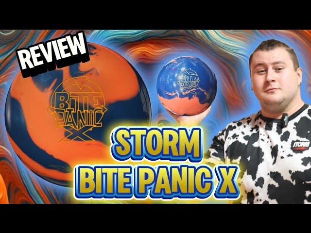 STORM BITE PANIC X | OVERSEAS REALNESS | FULL BOWLING BALL REVIEW