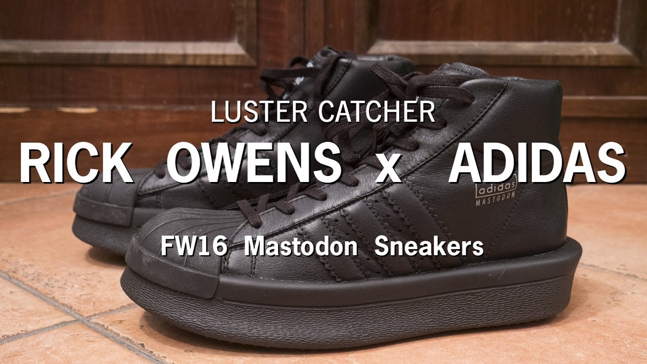 Rick Owens x Adidas FW16 Mastodon Sneakers | Review & Sizing