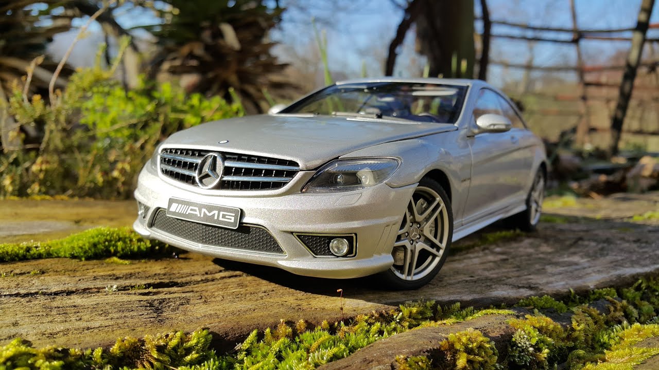 Mercedes Benz CL 63 AMG AutoArt 1:18 4K - YouTube