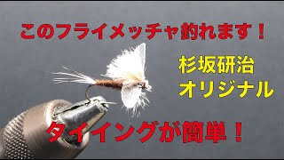 This is the fly for mountain streams! It catches a lot of fish