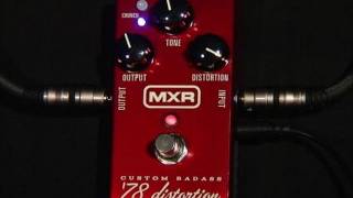 MXR Custom Badass '78 Distortion - YouTube