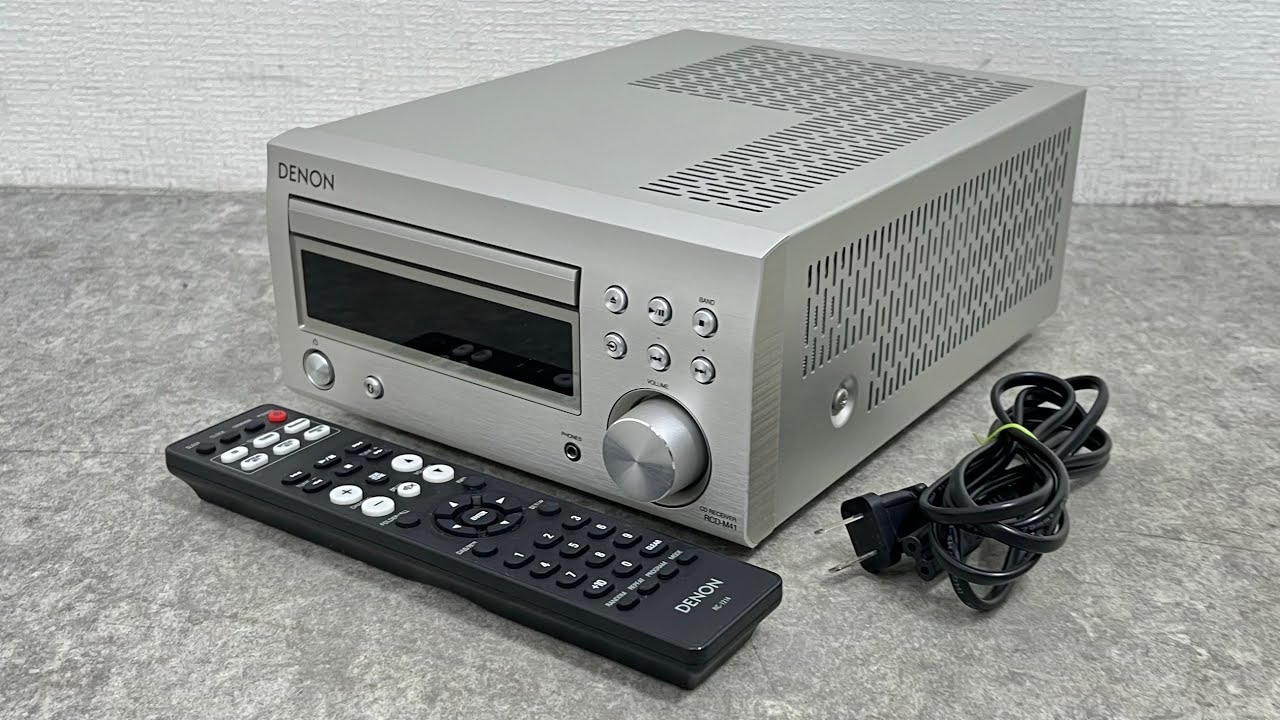 □ DENON デノン CDレシーバー RCD-M41 CDプレーヤー 2017年製