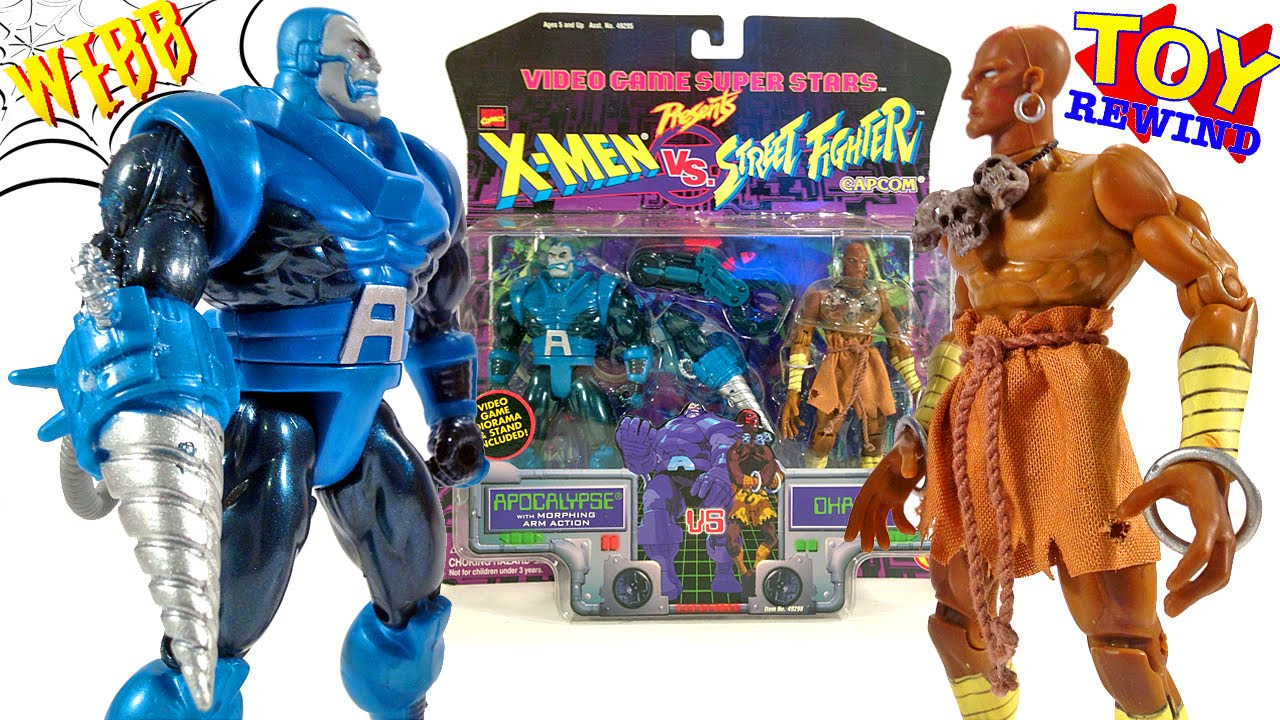 X-Men vs Street Fighter APOCALYPSE vs DHALSIM Toy Rewind Episode