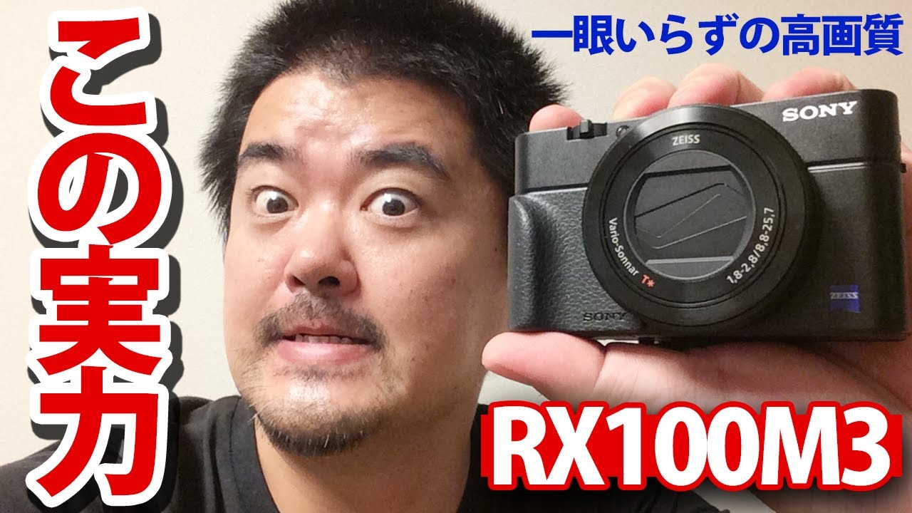 実写】ソニーRX100M3の動画と写真,さらにデジイチに迫る高画質・高性能
