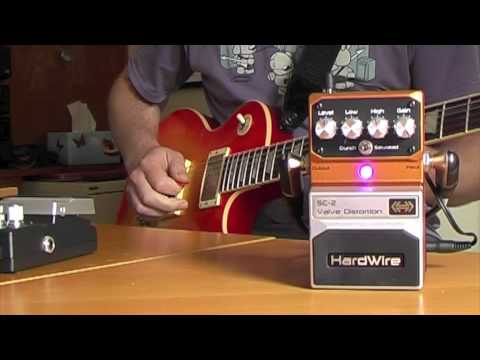 Quickcut: HardWire SC-2 Valve Distortion - Les Paul - YouTube