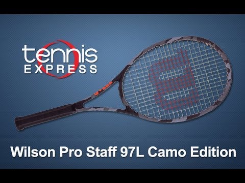 Wilson Pro Staff 97L CV Camo Edition Tennis Racquet Review