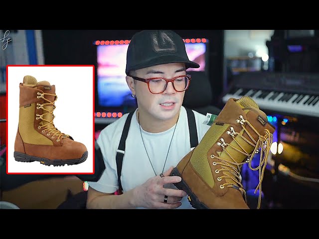 Burton x Danner Snowboard Boots Unboxing & First Impressions - YouTube