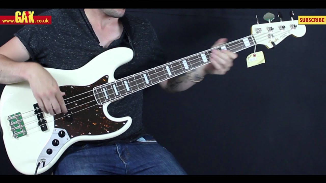 Fender - 2013 Japan Limited Edition '66 Jazz Bass Demo at GAK
