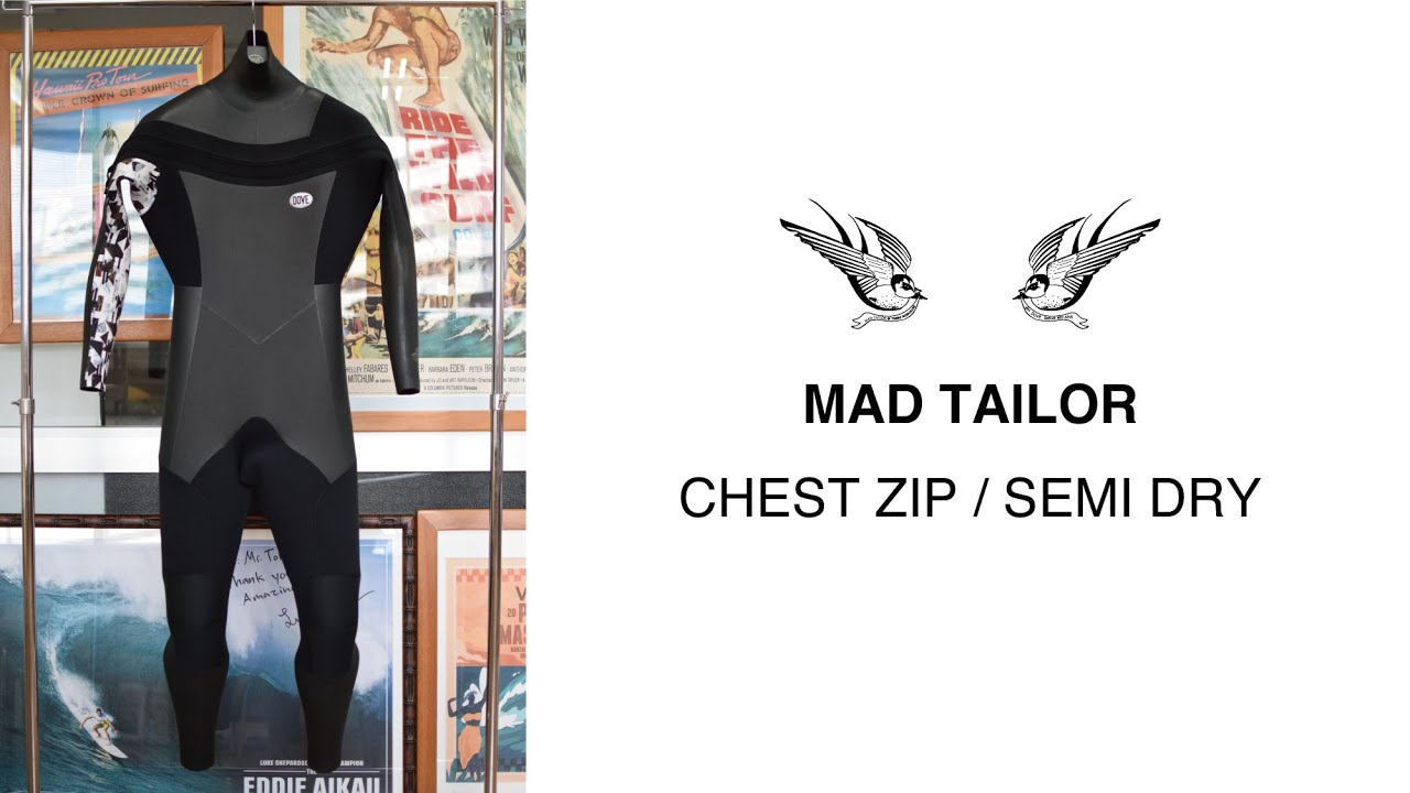 製品紹介：マッドテーラー・チェストジップ・セミドライ | 国産高級