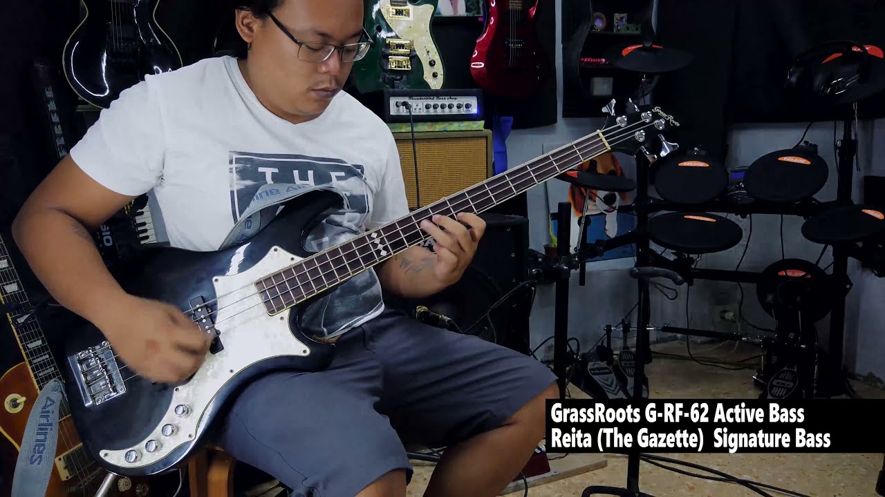 GrassRoots G-RF-62 | The Gazette | Reita Signature Bass | Bass +