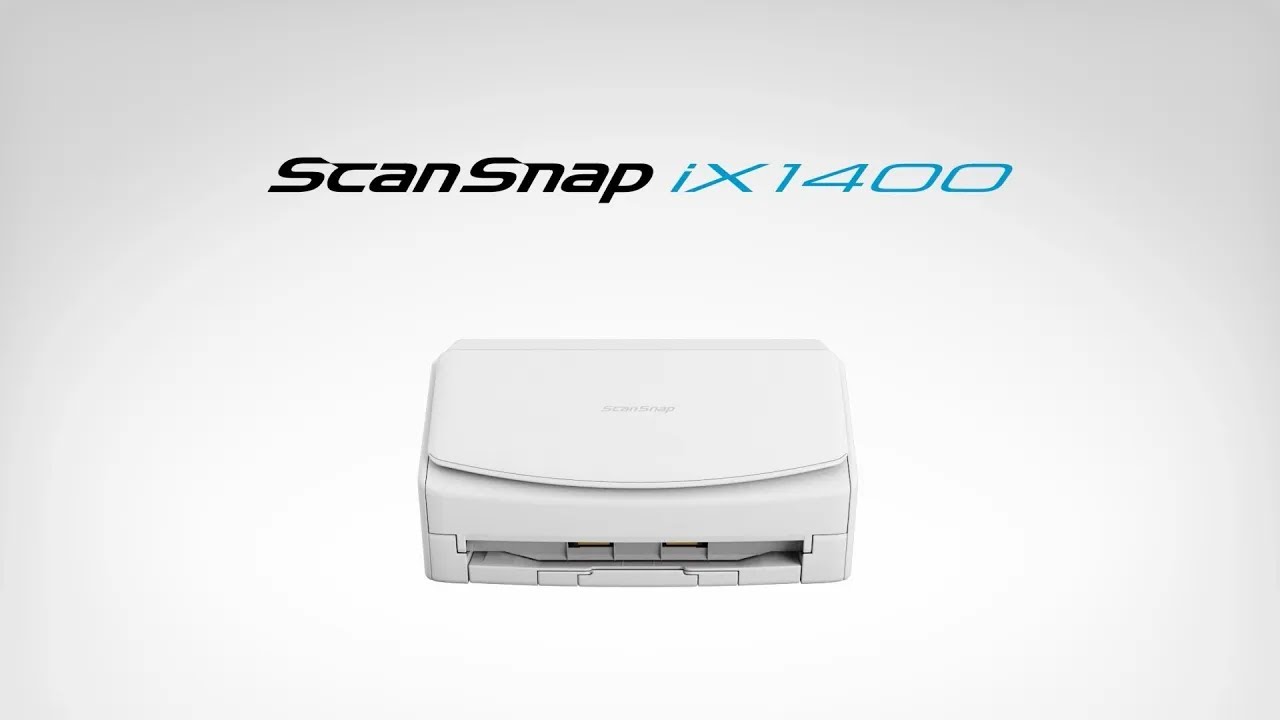 ScanSnap iX1400 機能紹介編 - YouTube