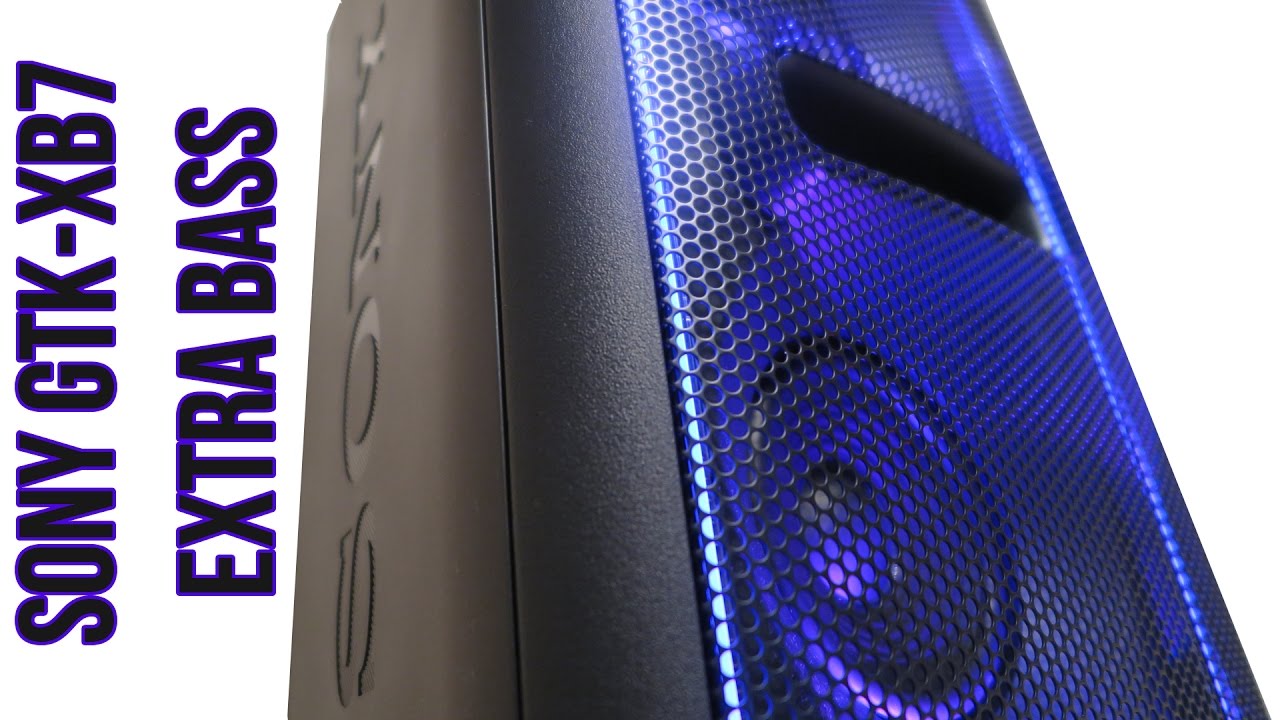 SONY GTK-XB7 EXTRA BASS UNBOXING & REVIEW! (BLACK FRIDAY EDITION
