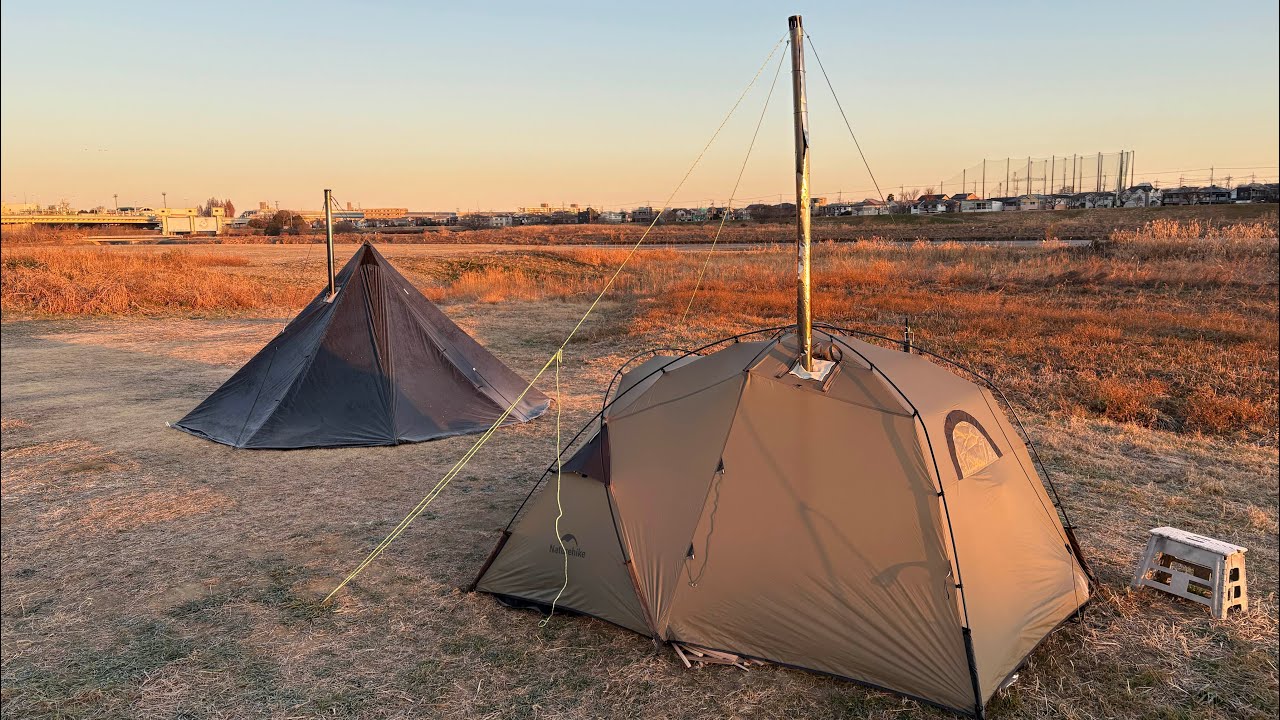 Naturehike the hill solo と Unafreely にチェアを入れて座ってみた